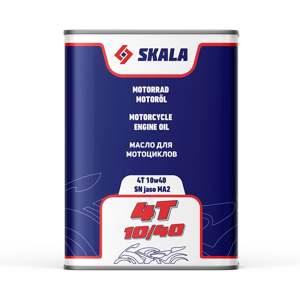 Motosiklet Motor Yağı 4T 10W40 Yarı Sentetik 1000 ml - Motosiklet | Skala Shop